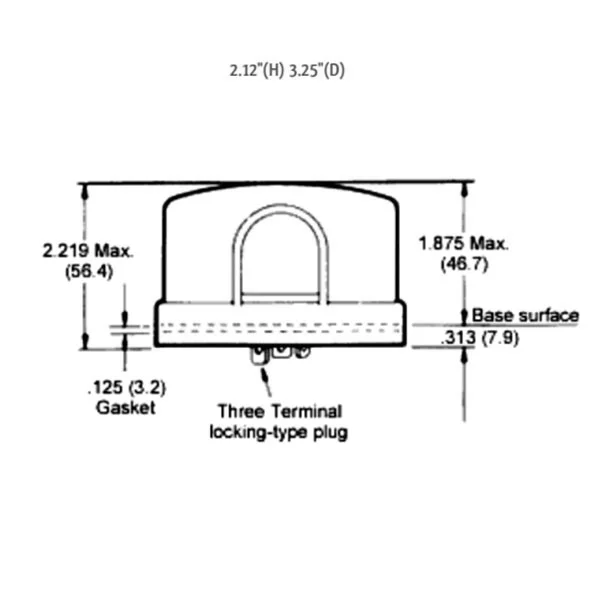 Twist Lock Photocell 1800W Tungeston 120-277V AC /1800W - view 2
