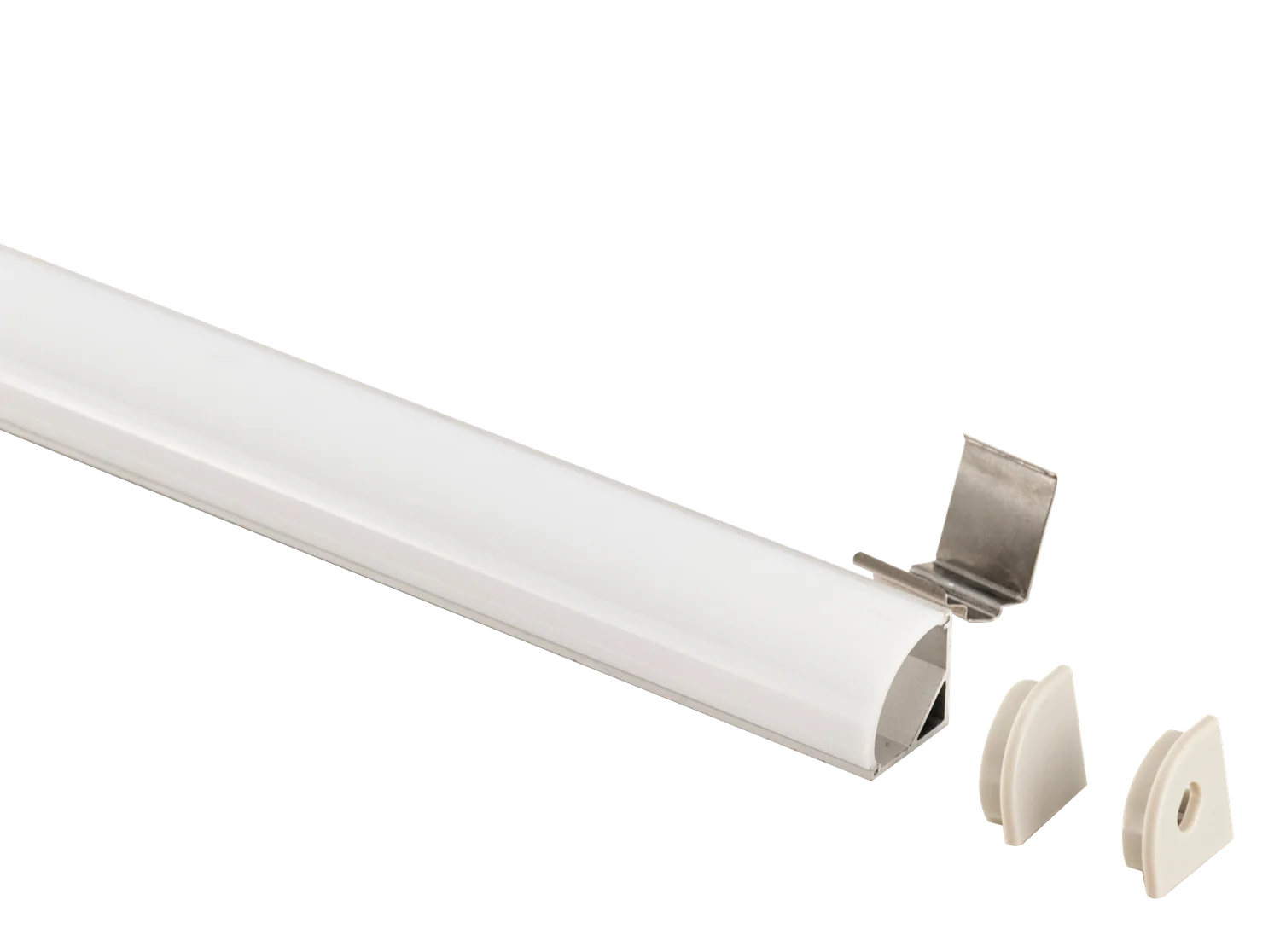 1 / 2" Aluminum Surface Mount Corner Channel - 96"