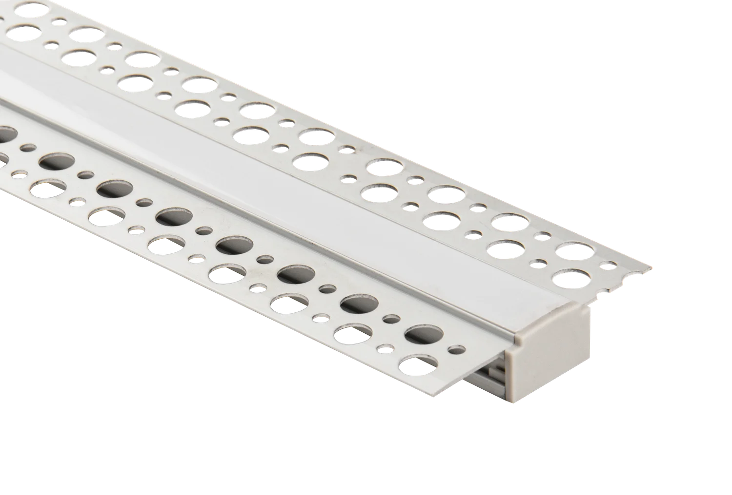 1 / 2" Aluminum Trimless Channel - 96"