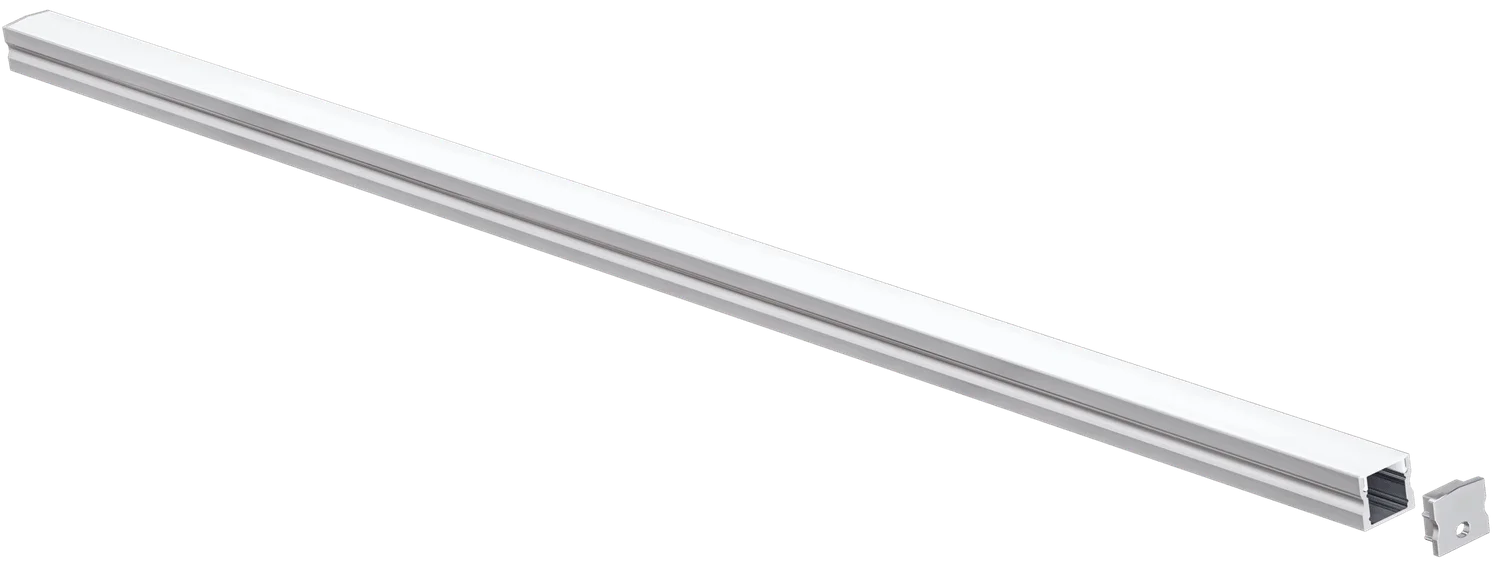 1 / 2" Deep Aluminum Surface Mount Channel - 96" - view 2