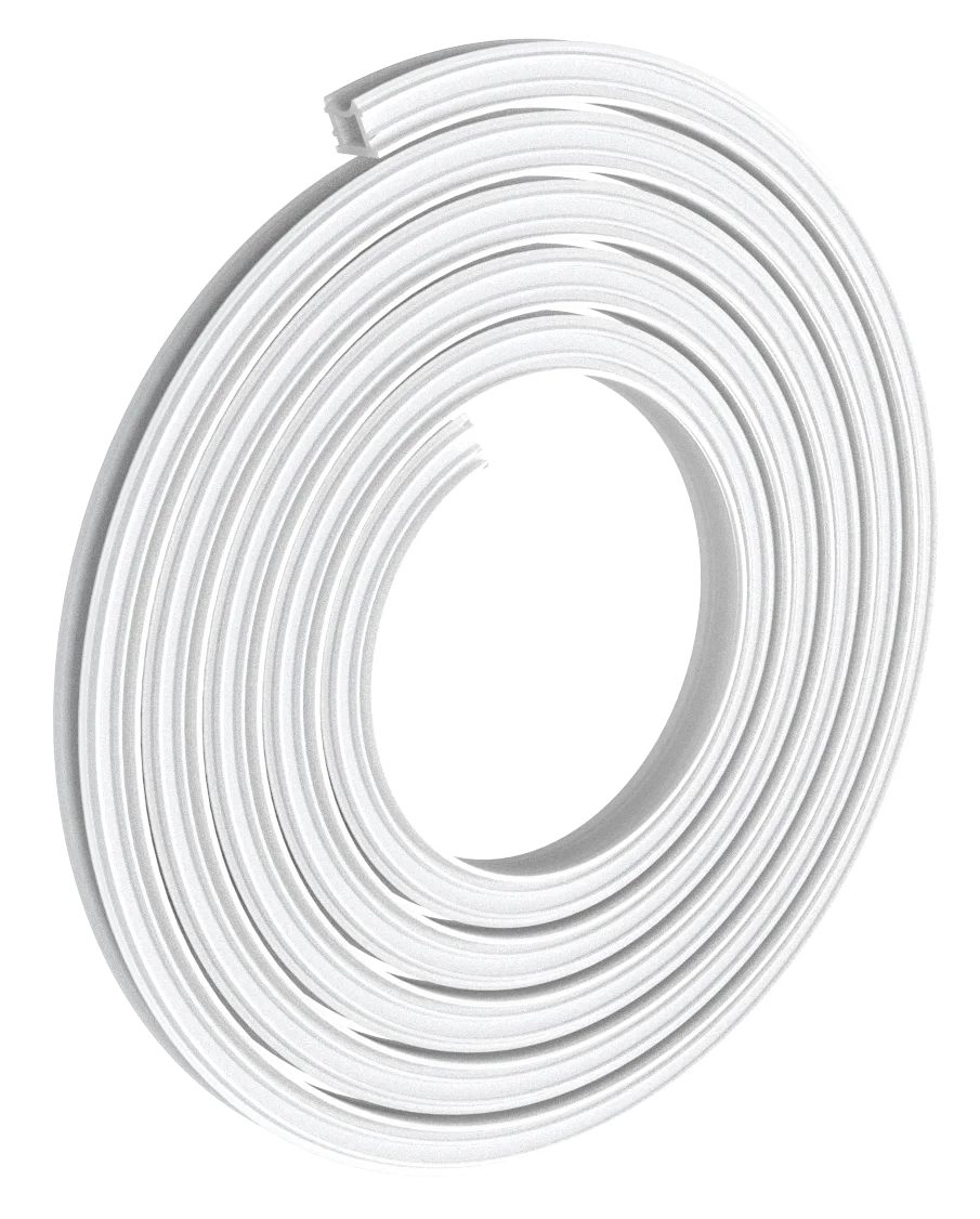1 / 2" Flexible Trimless Channel Silicon Cover - 50 Ft