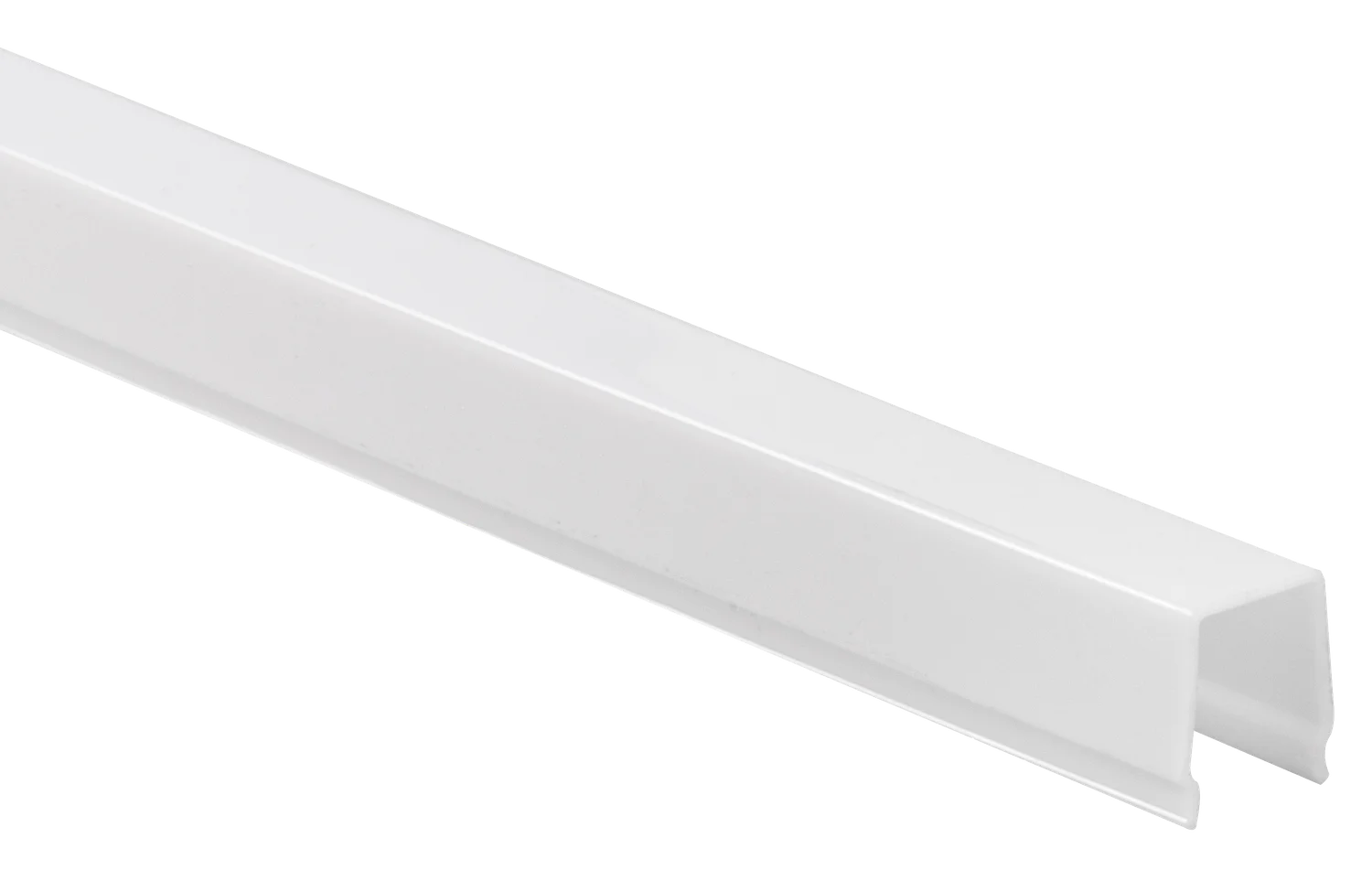 Goodlite 1 / 2" U Cover Square White