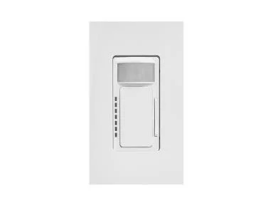 1-Button Bluetooth Mesh PIR Wall Dimmer Controller, Silvair, White