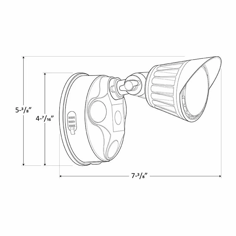 Westgate Manufacturing 1-Head 10 W LED Security Light - view 3