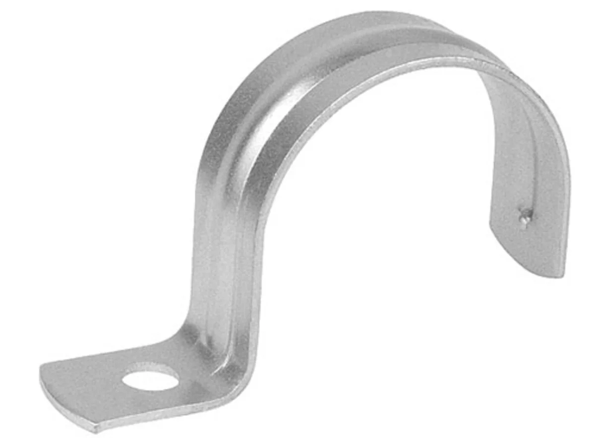 1-1/4 in. Stainless Steel One Hole Conduit Strap