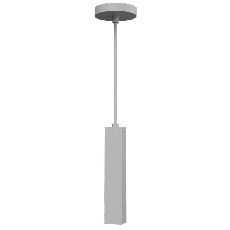 1-Inch 9 W Square Architectural Ceiling Cylinder - view 8