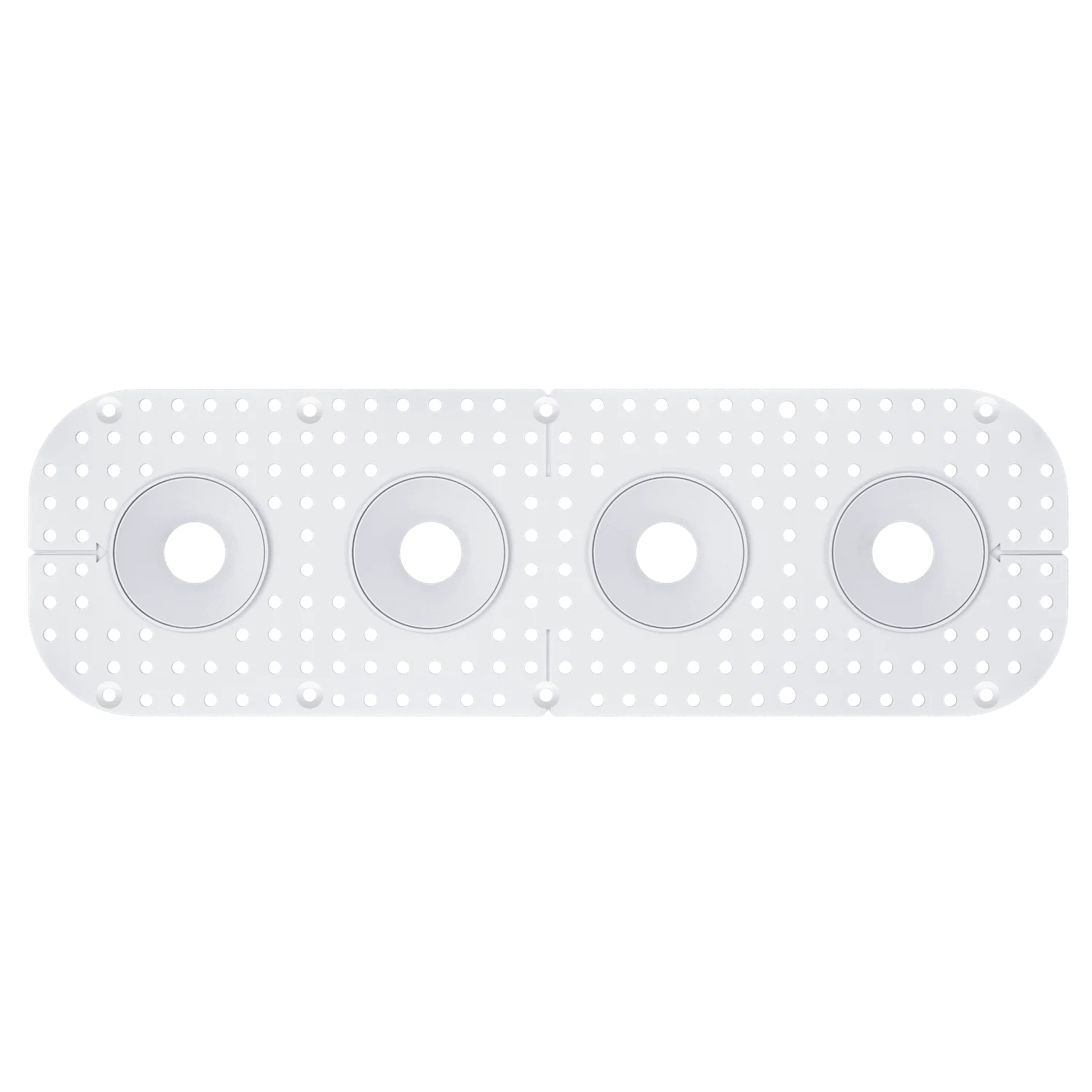 1 Inch Round Quadruple Head Trimless Kit