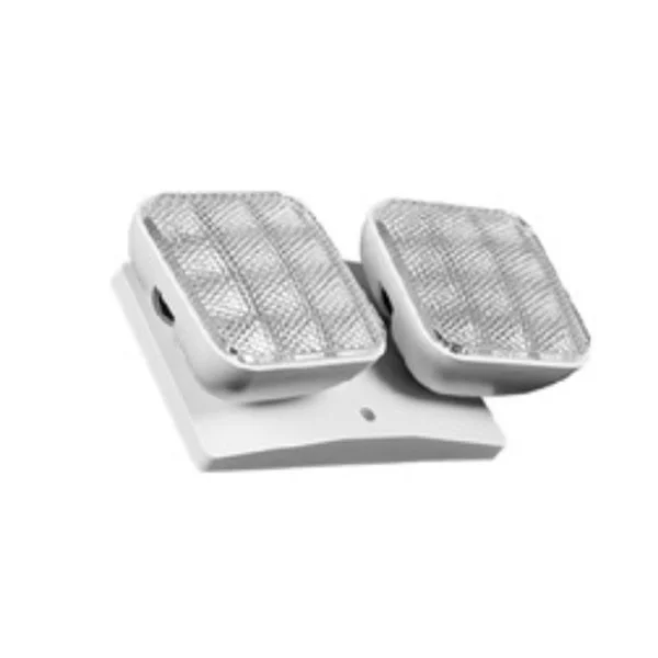 1 W Indoor Square LED Emergency Dual Remote Head