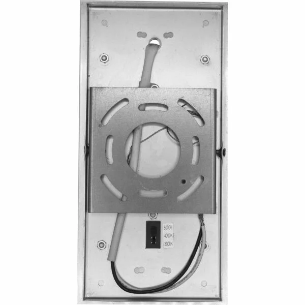 10-Inch LED Rectangular Wall Sconce, 12 Watts, 800 Lumens, Color Selectable 30K/40K/50K, Dimmable, B...