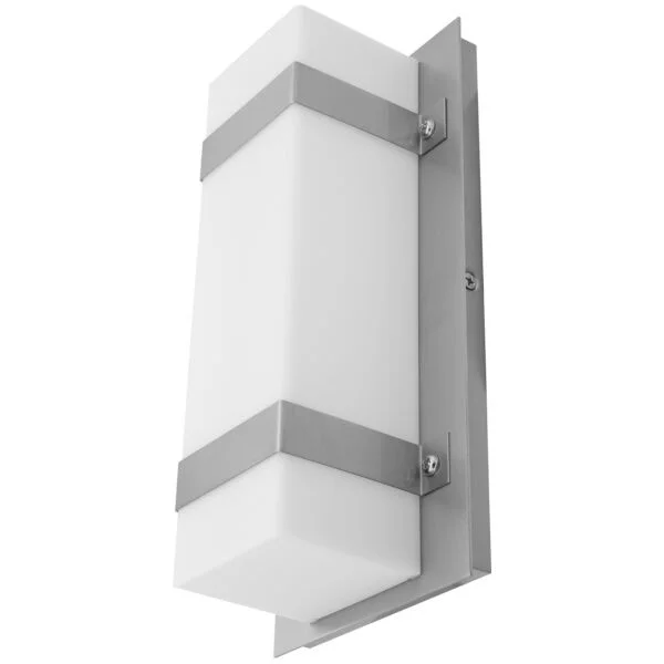 10-Inch LED Wall Sconce, 12 Watts, 800 Lumens, Color Selectable 30K/40K/50K, Dimmable, Brushed Nickel