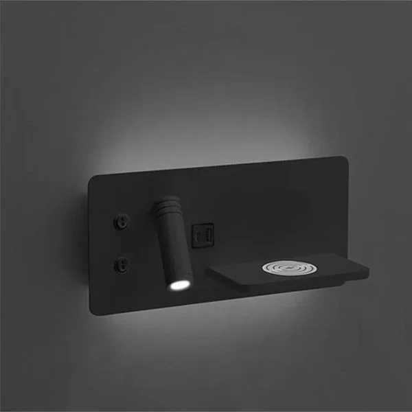 10 W Bedside Horizontal Left Side Reading Lamp with Backlight - view 5