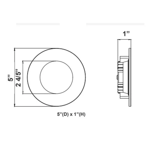 10 W J-Box Direct-Mount Recessed Light - CCT Adjustable - view 2