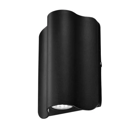 10 W LED Outdoor Wall Mount with Die-Cast Aluminum, Black