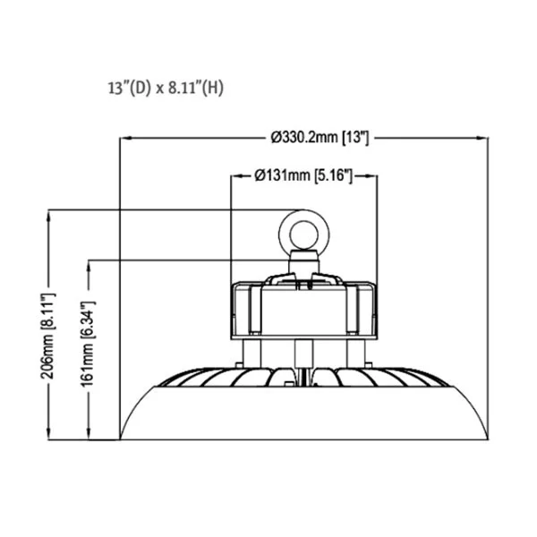 Westgate Manufacturing 100 W LED UFO High Bay - view 2