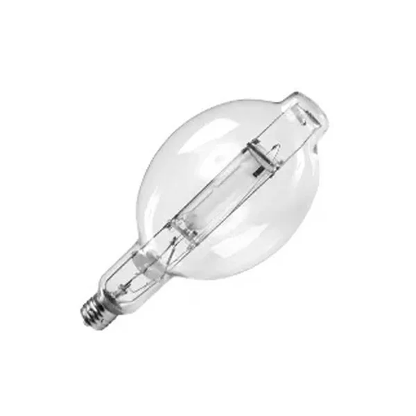1000 W HID Protected Metal Halide Clear Base Up BT56 Bulb, EX39 Base