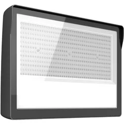 100W-200W Selectable LED Flood Light, 3000K-5000K Adjustable CCT, Photocell, Dimmable