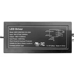 100W LED Power Supply, Dimmable, 12V Output, 2500mA