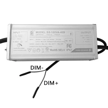100W LED Power Supply, Dimmable, SS-100VA-40B - view 2