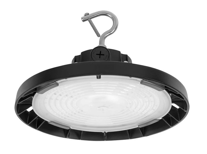 100W Power & Color Selectable Round Highbay with Optic Swap |100W / 70W / 50W | Includes (2) lens ty...