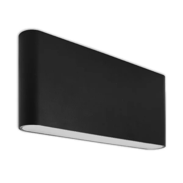 10" Black Wall Sconce, Up/Down & CCT Selectable