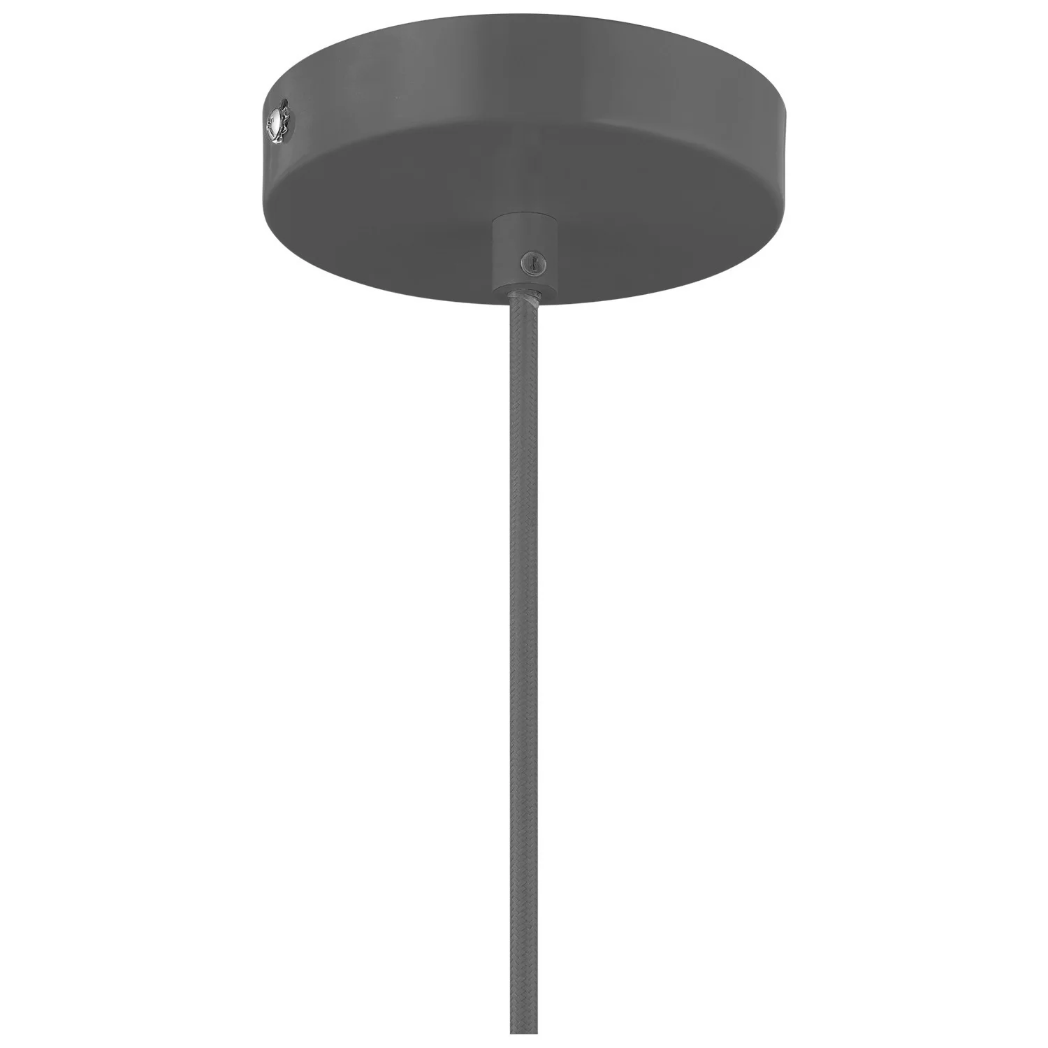 10" Decorative Pendant Light Fixture, Medium Base (E26), 60-W Max, Blue Finish with Decorative Chrome Grille - view 2