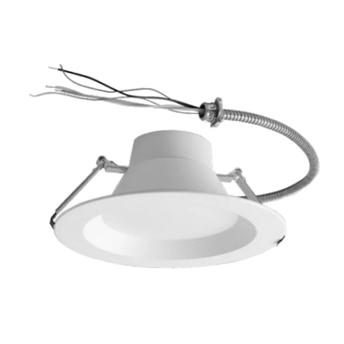 10" Recessed LED Disk Light, 2300|2700|3100 Lumens, 30W|35W|40W, 3000K|3500K|4000K, 90 CRI, 120-347V, 0-10V, Energy Star