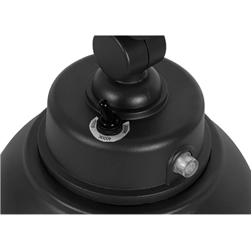 10in 25W Gooseneck Barn Light, MCT 30/40/50K, 0-10V, Photocell, Bronze - view 3