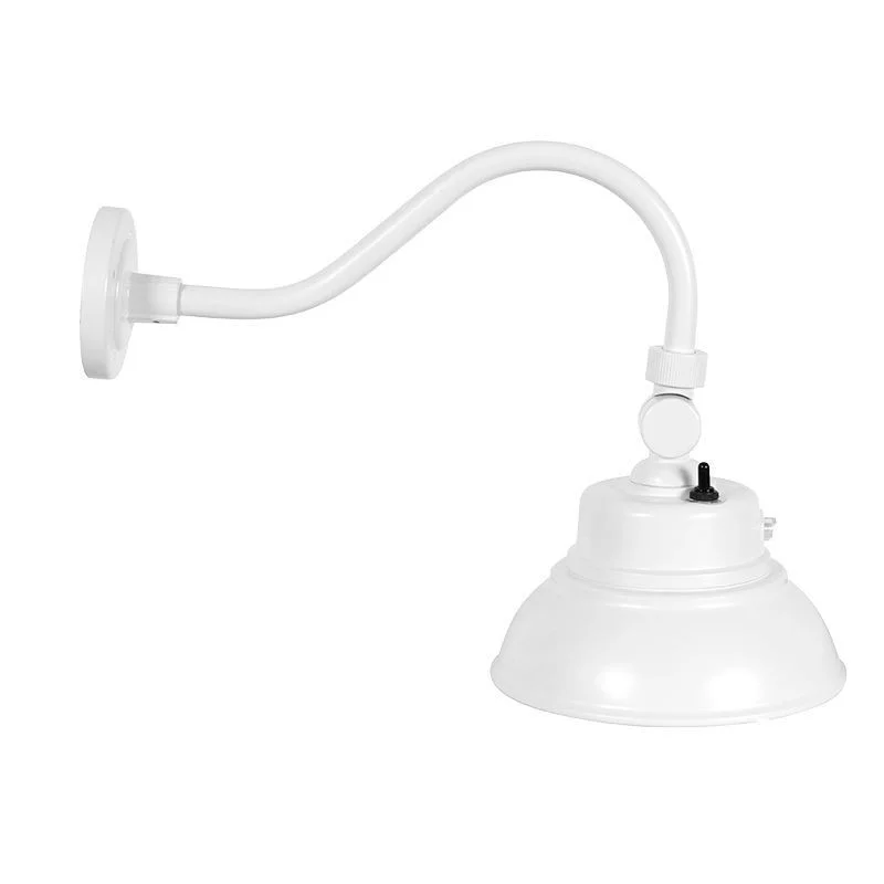 10in 25W Gooseneck Barn Light, MCT 30/40/50K, 0-10V, Photocell, Bronze - view 6