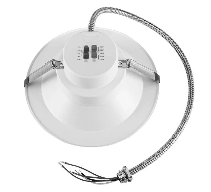 10in Circular LED Commercial Downlight feat. Power Select and Color Select | 38 / 32 / 28 / 24 / 20W...