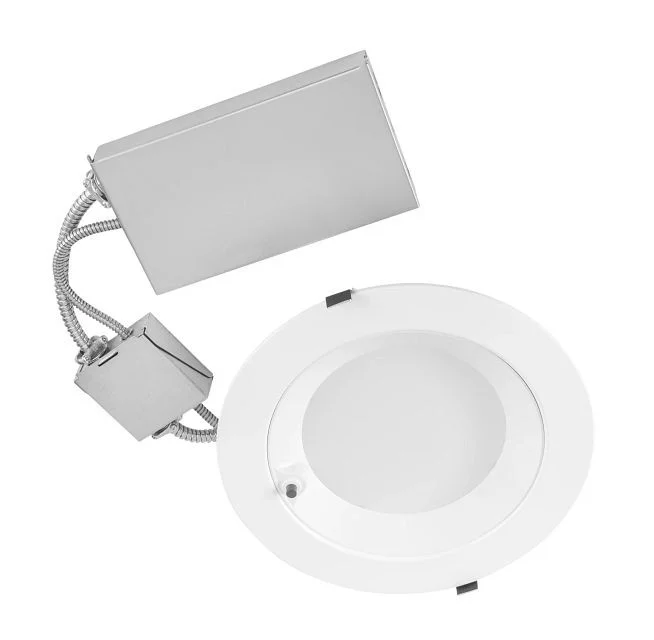 10in Emergency Circular LED Commercial Downlight feat. Power Select and Color Select | 38 / 32 / 28 / 24 / 20W | 120-277