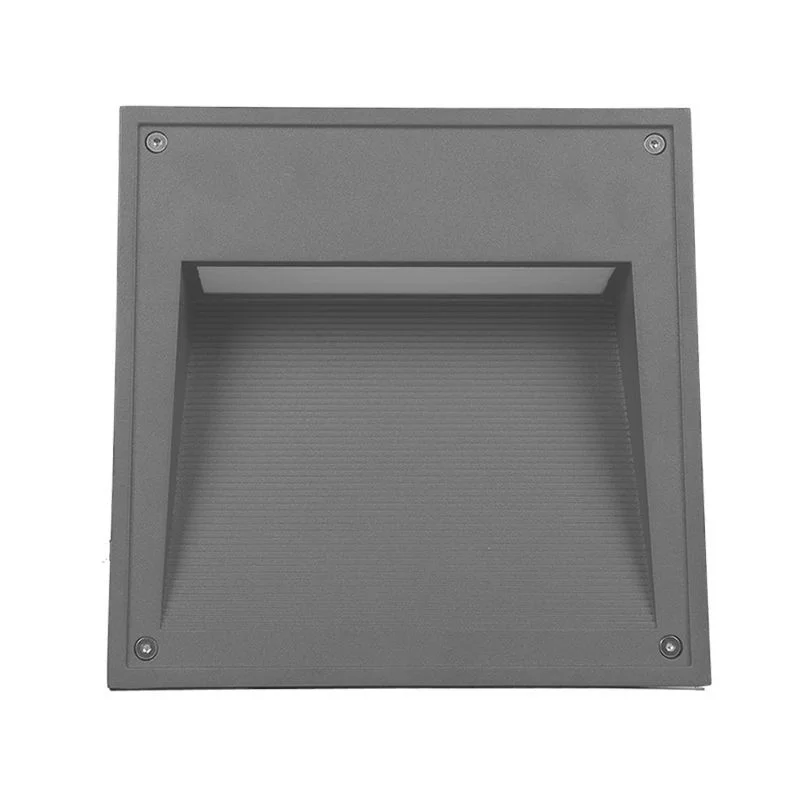 10x10 Inch Square Commercial Large Wall / Step Light, 10-inch, 10W, Selectable CCT, Gray - view 2