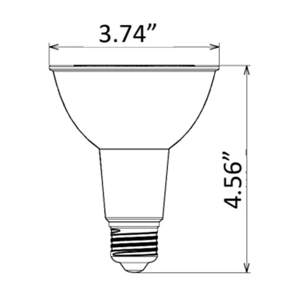 11 W PAR30 WG Smart App Compatible RGBW - view 2