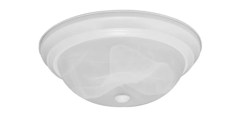 11" / 13" / 15" Dome Ceiling Mount, White, 11", 3000K - view 2