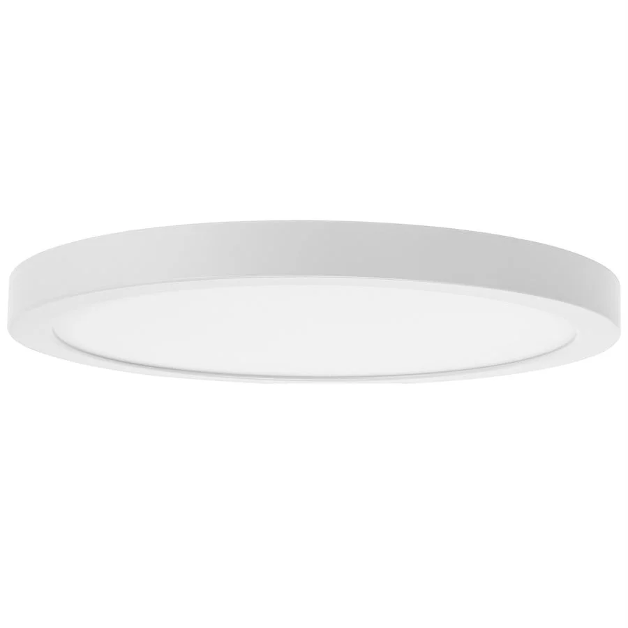 11" Round Mini Panel Motion Sensor Light Fixture, 21W, 2100 lumens, 120V, 2700K/3000K/3500K/4000K/5000K, 90 CRI, Whit...