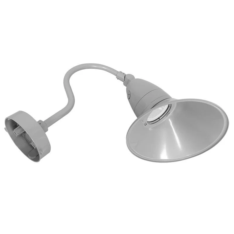 11in Angled Gooseneck LIGHT,3CCT 18/26/35W, 0-10V, Photocell, Black - view 8