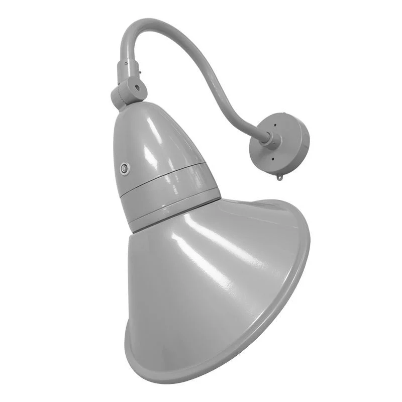 11in Angled Gooseneck LIGHT,3CCT 18/26/35W, 0-10V, Photocell, Black - view 9