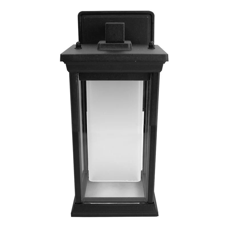 11in M1 LED Outdoor Lantern Wall Sconce 12W 30/40/50K Frosted Lens Orb Photocell - view 3