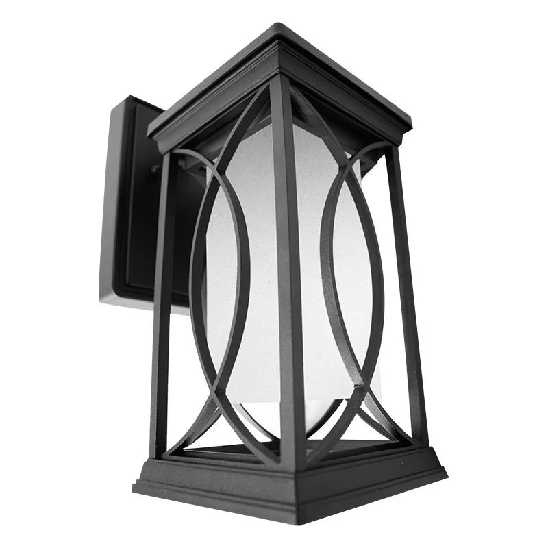 11in M2 LED Outdoor Lantern Wall Sconce 12W 30/40/50K Frosted Lens Orb Photocell - view 2