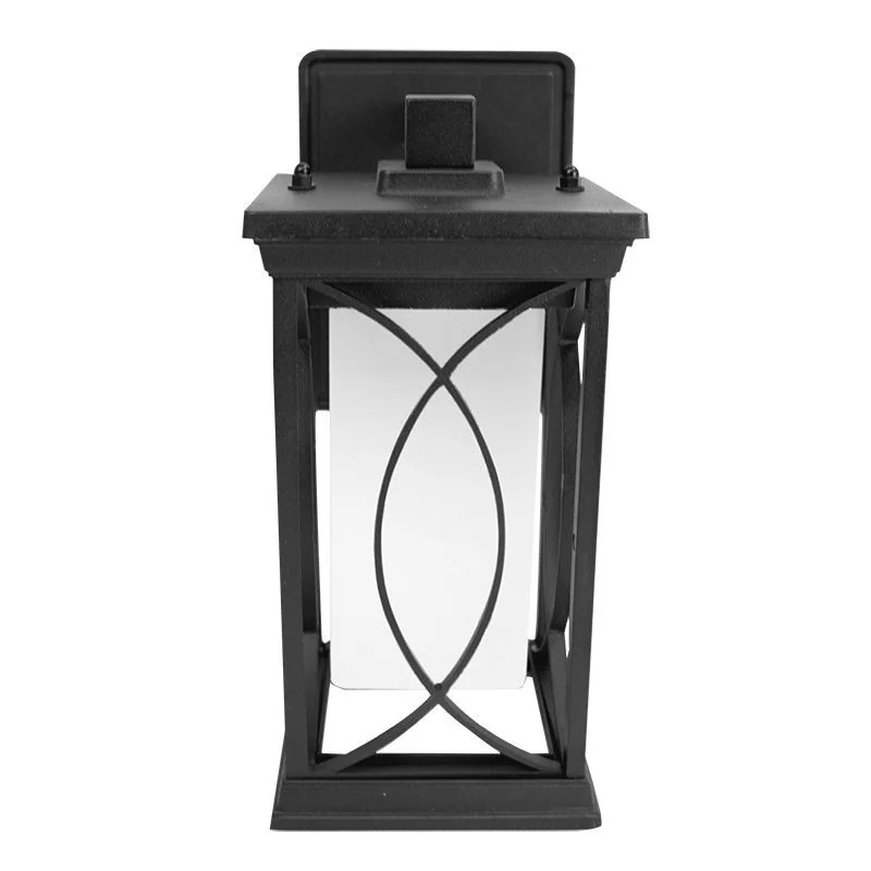 11in M2 LED Outdoor Lantern Wall Sconce 12W 30/40/50K Frosted Lens Orb Photocell - view 3