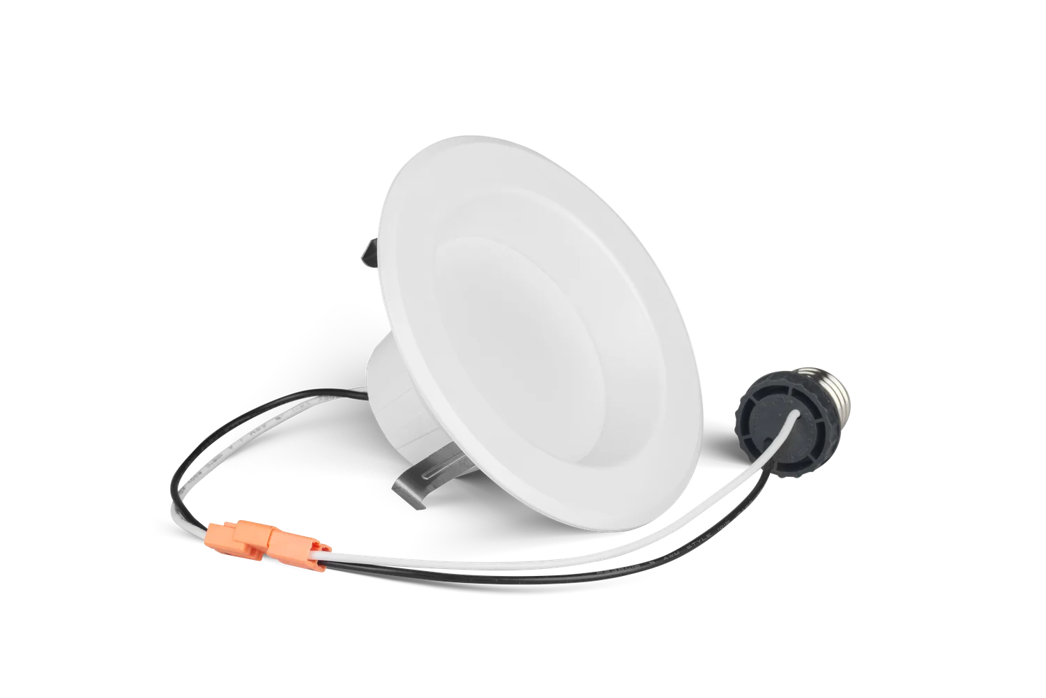 12 W 4" Integrated LED Recessed Downlight With E26 Quick Connect Adapter 5 CCT - 27/30/35/40/50K, 1100 Lumens