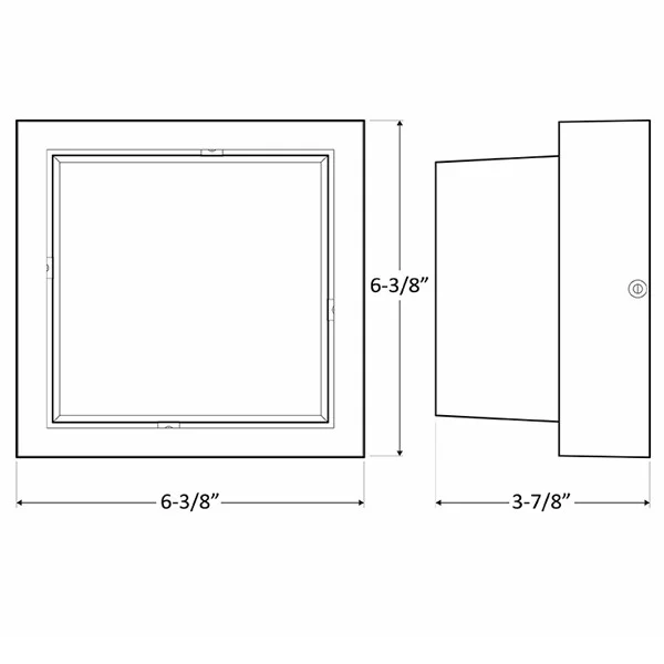 12 W Architectural Outdoor/Indoor LED Wall Light - view 4