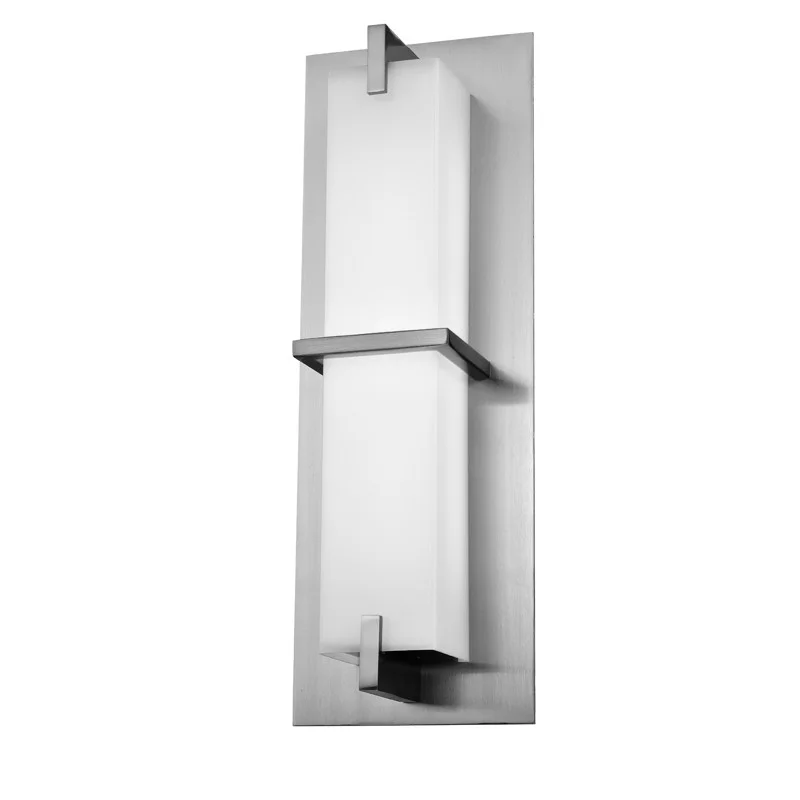 12 W LED Wall Sconce, Oil Rubbed Bronze with Acrylic Shade
