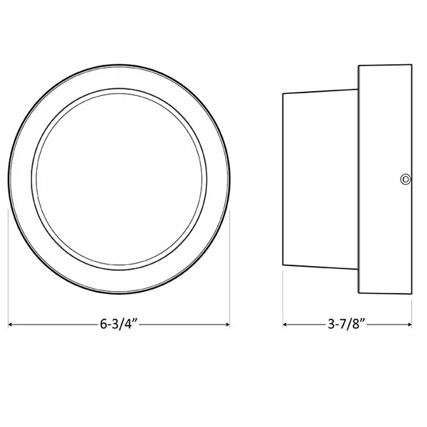 12 W Model E Architectural Outdoor/Indoor LED Wall Light - CCT Adjustable - view 4