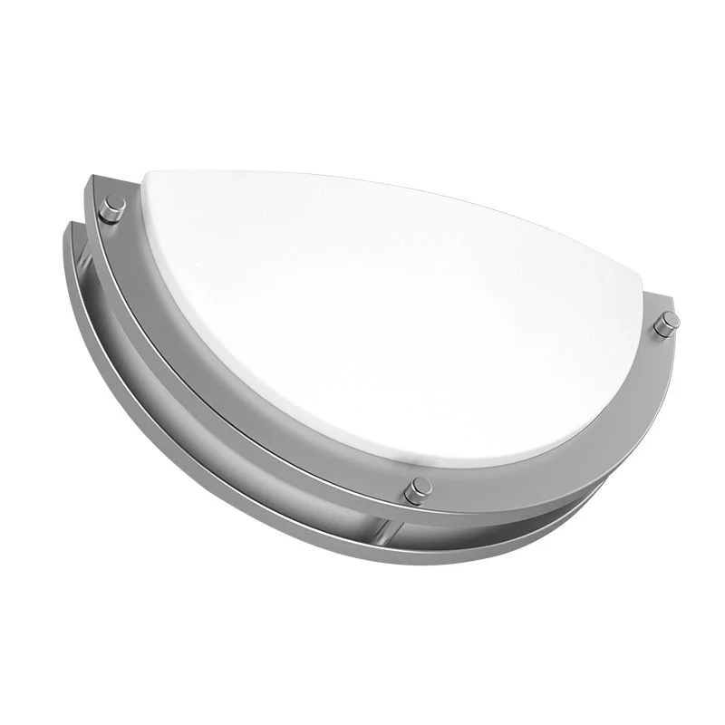 12IN 12W Double-Ring Half-Moon Sconce, 5CCT