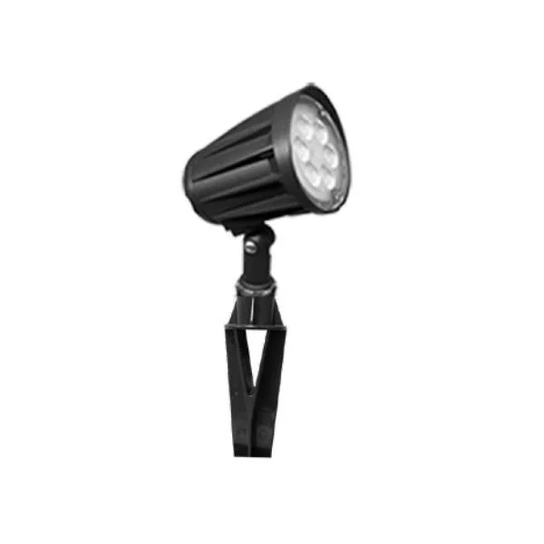 12V AC Landscape Flood Light, 6W, 500 lumens, 3000K, Spike Included, 35° Beam Angle