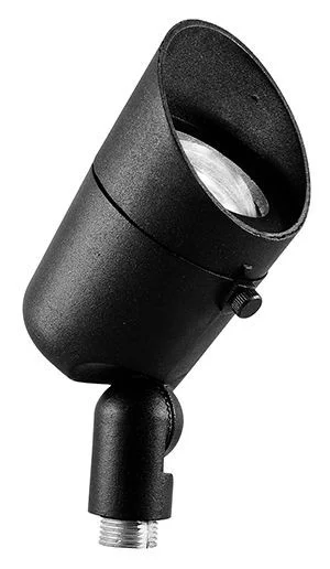 12V LED Directional Light, Aluminum, Black