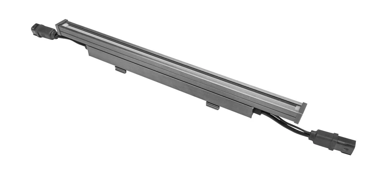 12W LED WallWasher, 24in length, Linear Series A Housing, Medium Beam Angle, RGBW, 120-277V Input, DMX 512