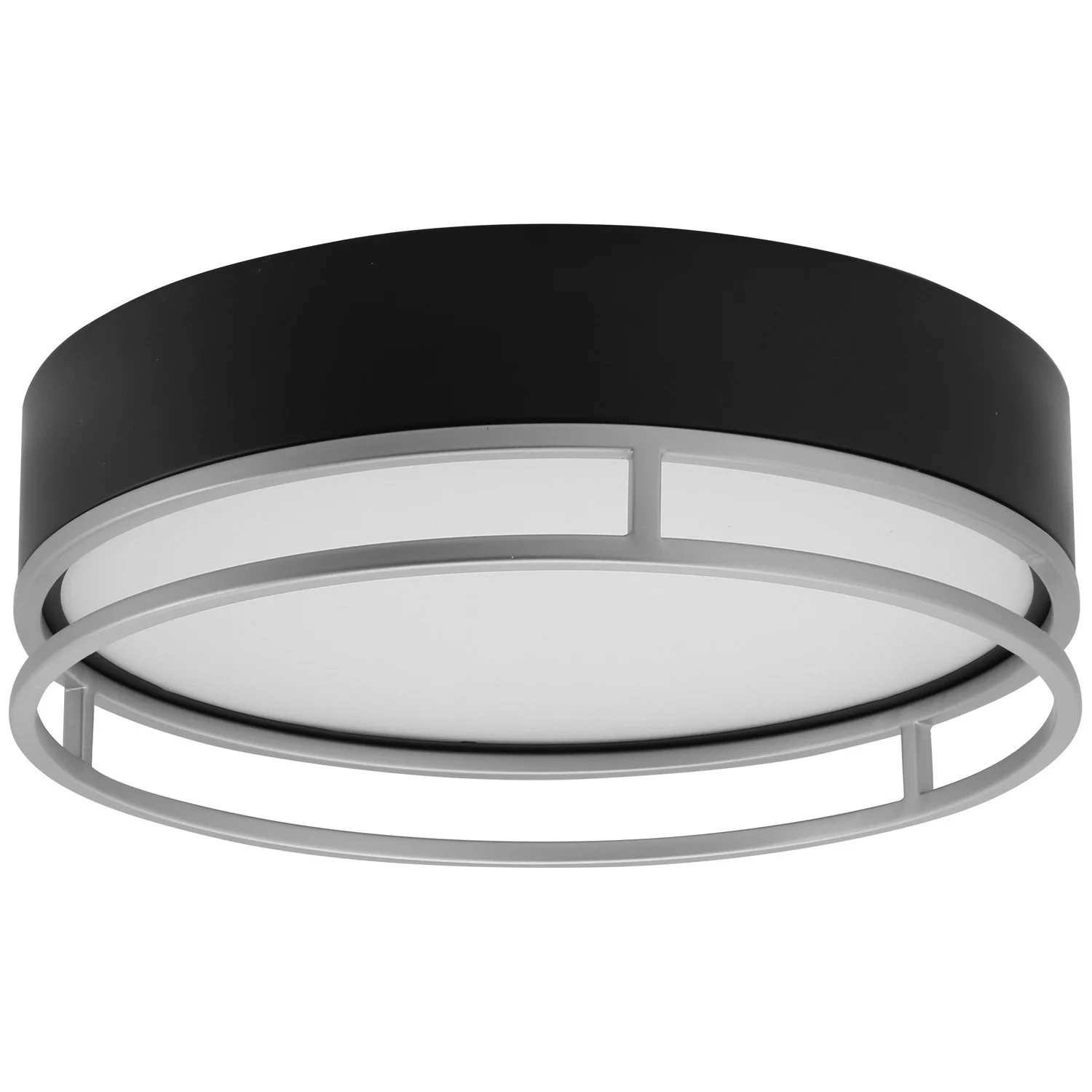 13-Inch LED Double Round Decorative Ceiling Fixture, 20 Watts, 1000 Lumens, Color Selectable 30K/40K/50K, Dimmable, B...