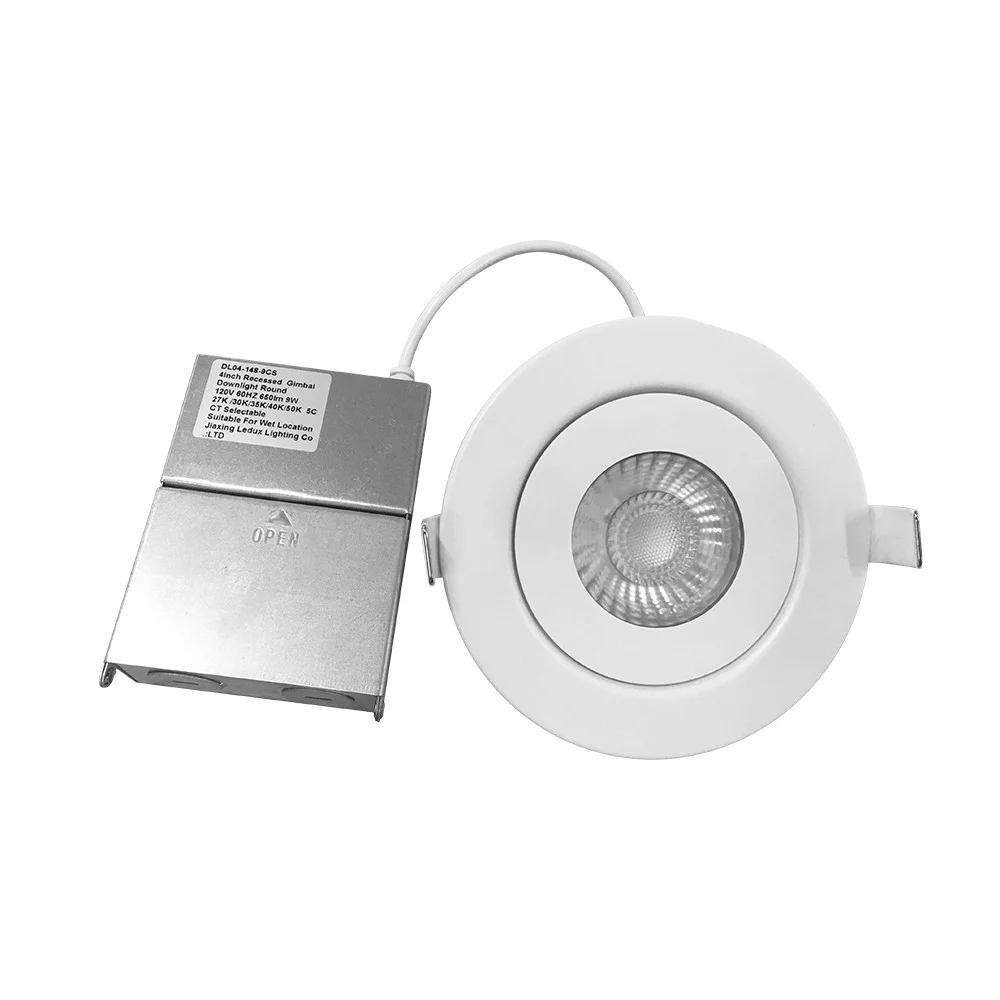 13 W DLC6G Gimbal Downlight - 5CCT Selectable