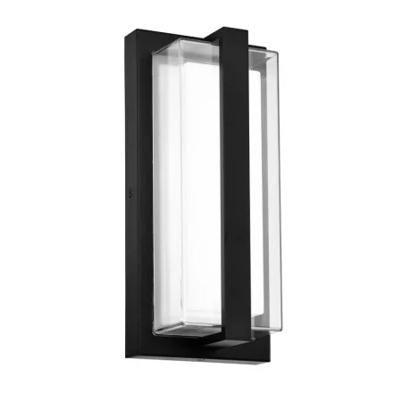 13.9 Inch 22W LED Outdoor Wall Light 5CCT Black